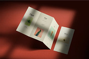 Trifold Mockup, an Advertising Mockup by megostudi0 (Thumbnail 3 of 7)