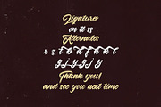 Lazyday - Bold Script Font, a Script Font by StringLabs (Thumbnail 13 of 13)