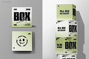 Square Box Mockup Set-3, a Packaging Mockup by Grid&Glow (Thumbnail 5 of 8)