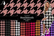 Houndstooth Seamless Patterns, a Texture Graphic by Creative Matrix82 (Thumbnail 1 of 7)
