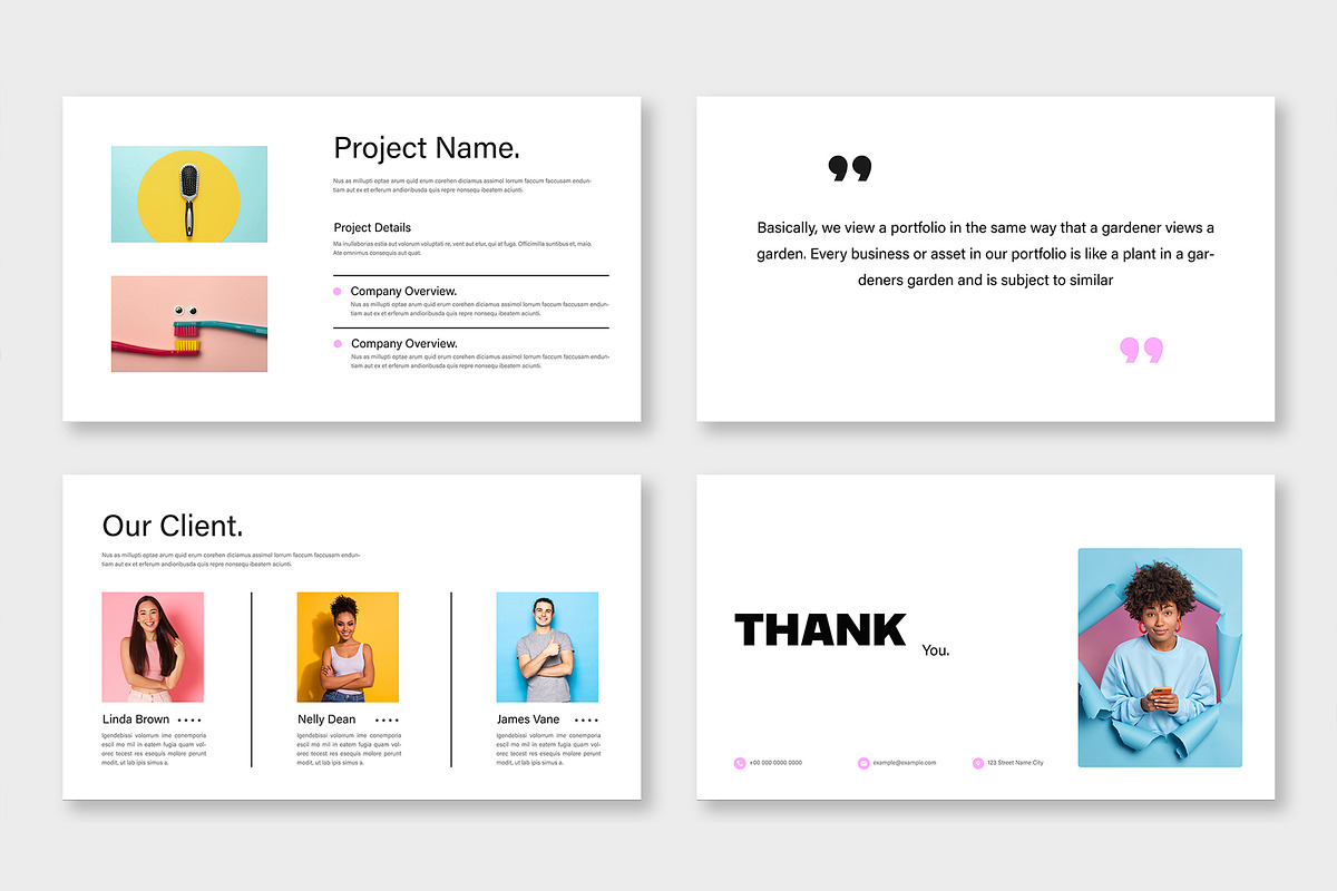 Portfolio Presentation Layout, a Presentation Template by Mighty-Slide (Photo 5 of 5)
