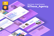 NThous - Real Estate Googleslide, a Presentation Template by Dhabee (Thumbnail 1 of 7)