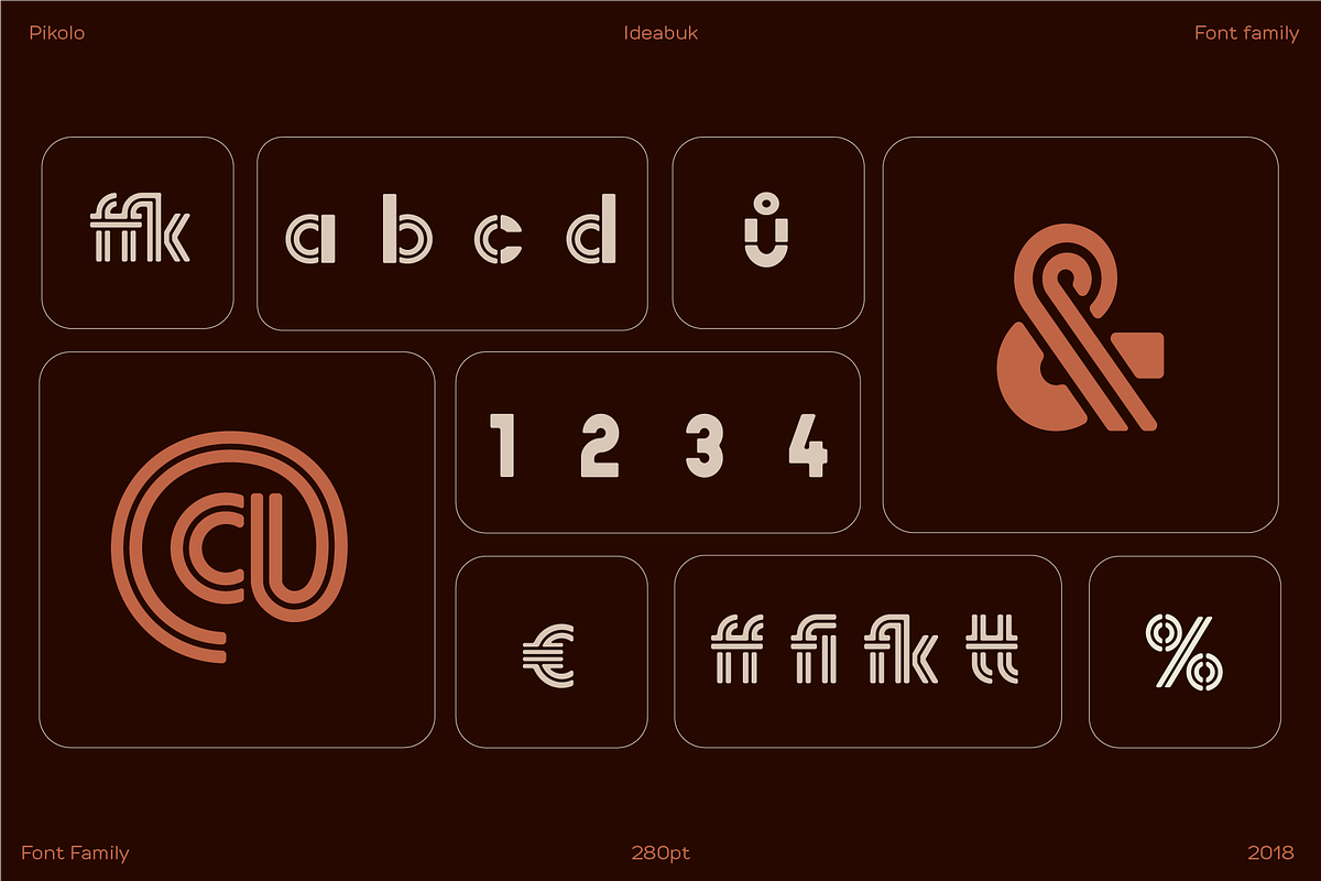 Pikolo Font Family preview 8
