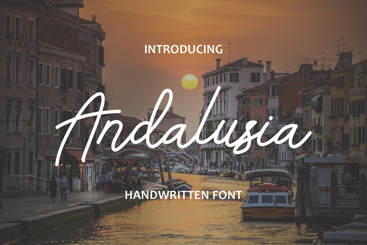 Andalusia - Handwritten Font