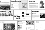 Architecture Portfolio Presentation, a Presentation Template by E-Type (Thumbnail 1 of 6)