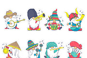 74 Gnomes Stickers and Clip art, a Person Illustration by Boo Guevara Shop (Thumbnail 7 of 14)