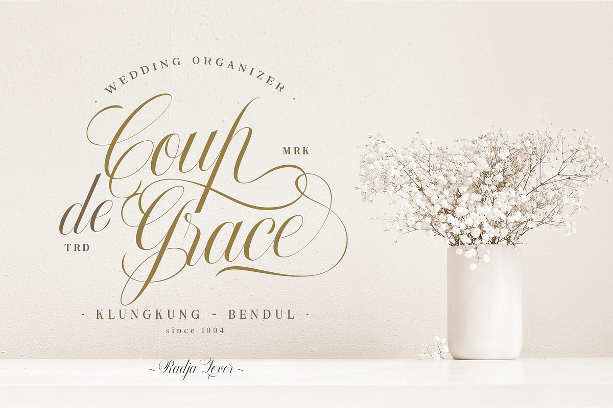 Radja Lover Script, a Script Font by alit design (Photo 3 of 20)