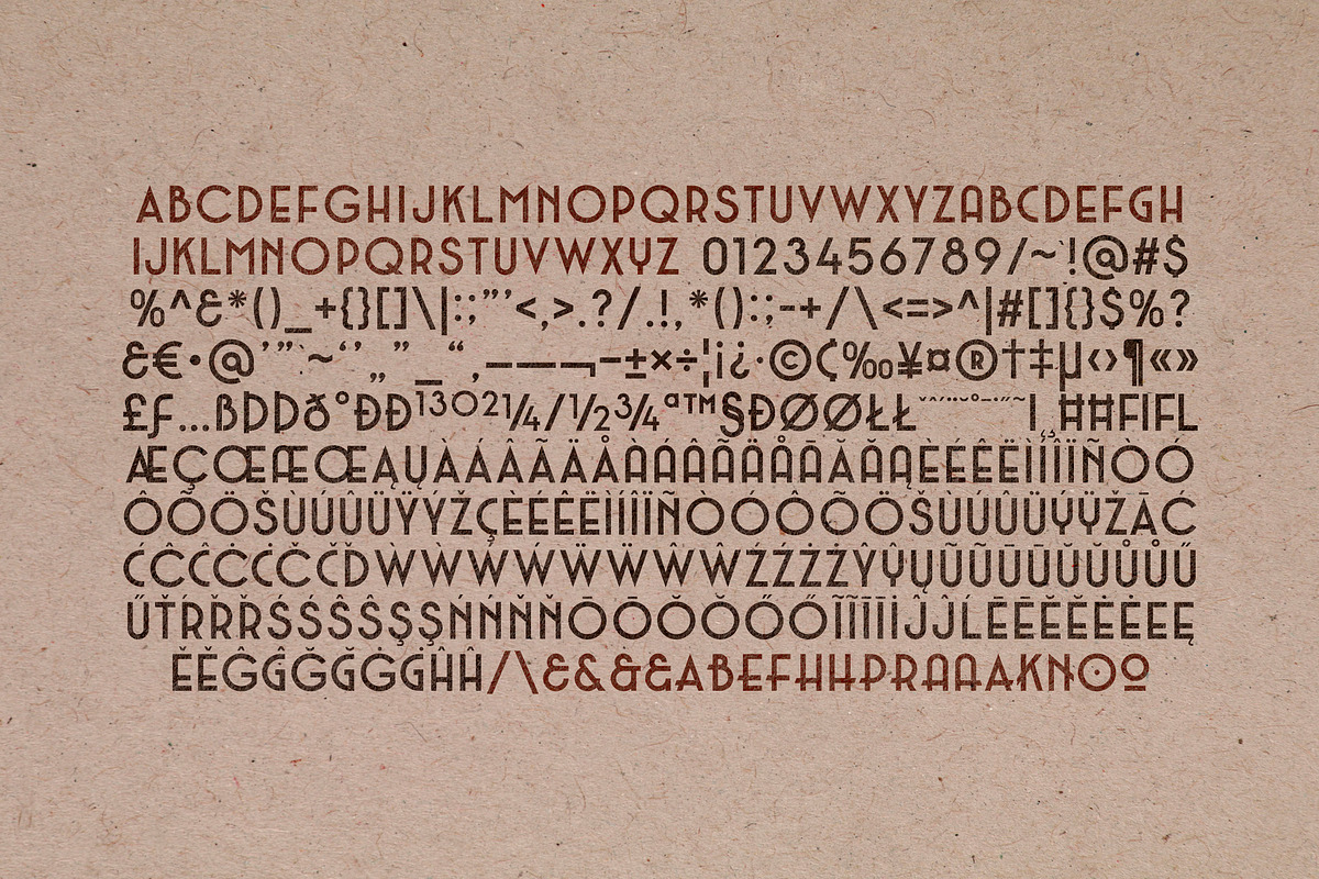 CROSMELLOW, a Sans Serif Font by OWL KING (Photo 6 of 8)