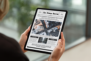 Vintage Newspaper Template, a Magazine Template by ZoloDesignHub (Thumbnail 5 of 8)