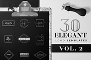 Elegant Logo Pack VOL 2, a Branding & Logo Template by GraphicDash (Thumbnail 1 of 7)