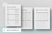 Ultimate Blog Planner Kit, a Stationery Template by Egotype (Thumbnail 3 of 12)