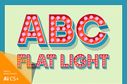 Illustration of flat lamp alphabet 1, an Object Graphic by popskraft (Thumbnail 1 of 9)