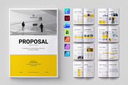Project Proposal Template, a Brochure Template by ElvinPrint (Thumbnail 1 of 9)