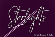 STARLIGHTS | A Classy Script, a Script Font by AMINMARIO (Thumbnail 11 of 11)