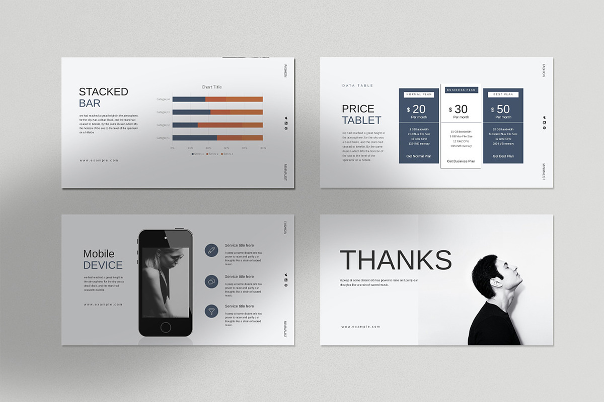 Minim Presentation Templates, a Presentation Template by Dream-Lab (Photo 7 of 7)