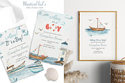 Nautical kids watercolor, a Transportation Illustration by Marina Ermakova (Thumbnail 6 of 12)