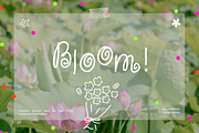 Lotus Eater Whimsical Font, a Script Font by Nonceni (Thumbnail 3 of 9)