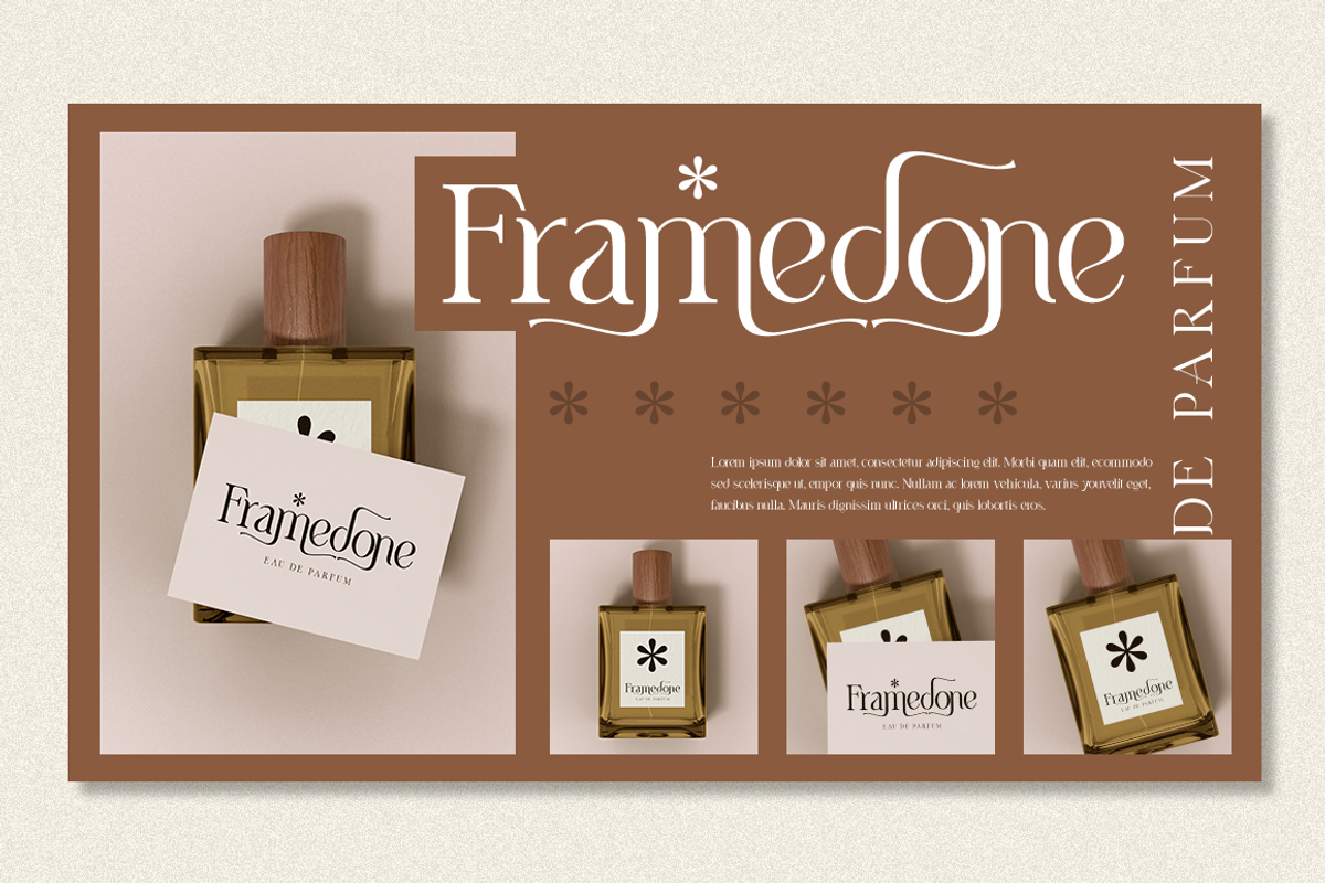 Nicholas // A Modern Display Font, a Serif Font by RockboyStd (Photo 7 of 12)