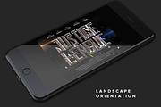 iPhone 7 Plus Design Mockup, an iPhone Mockup by illustrated (Thumbnail 6 of 8)
