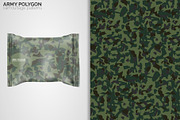 Army Polygon Camouflage Patterns, a Pattern Graphic by 3Y_Design (Thumbnail 6 of 6)