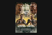 Boxing Poster Template, a Flyer Template by Bornx Design (Thumbnail 4 of 6)