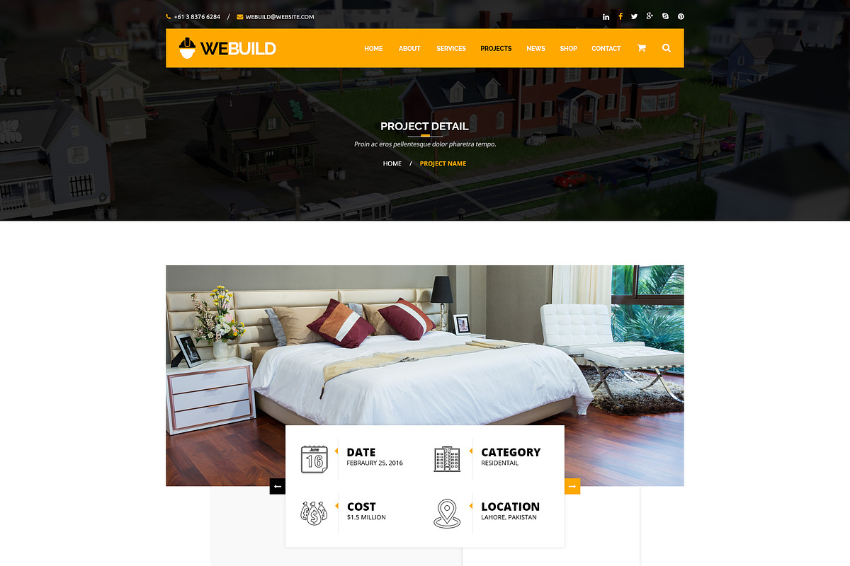 WEBUILD – Construction & Building, a Websites & App Template by ewises (Photo 6 of 18)