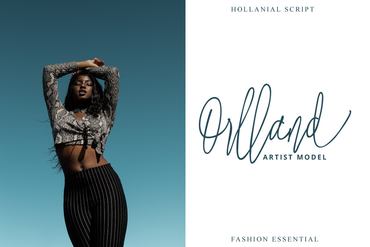Hollanial Script, a Script Font by Thirtypath Studio (Photo 5 of 10)