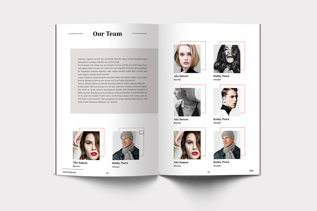 Vanity Brochures Template, a Brochure Template by ORCOLOR (Photo 12 of 18)