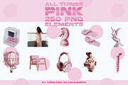 ALL THINGS PINK: 250 PNG Elements, an Object Graphic by Megan Aili Designs (Thumbnail 10 of 17)