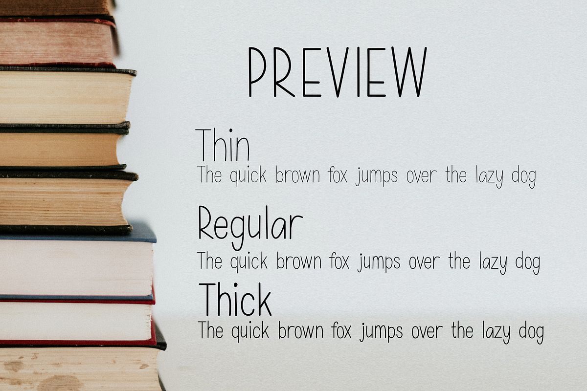 Lexipedia | a cute handwritten font, a Sans Serif Font by Design av MAD (Photo 2 of 6)