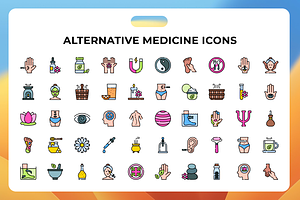 Alternative Medicine Icons, a Duotone Icon by Wencory