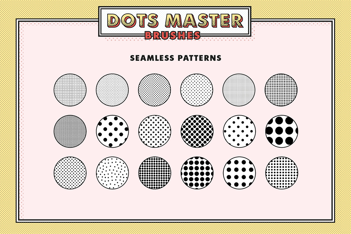 Dots Master Brushes and Patterns, a Brush Add-On by Pykhtik Design Shop (Photo 8 of 8)