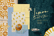 Lemon Sorbet - Amalfi digital papers, an Object Graphic by 60secondsArt (Thumbnail 11 of 13)