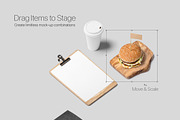 Burger Store Mockup Creator, a Packaging Mockup by Mockup Cloud (Thumbnail 7 of 7)
