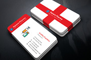 Medicine Company Business Card, a Business Card Template by graphicsunday (Thumbnail 2 of 4)