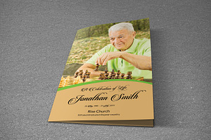 Funeral Program Template - T347