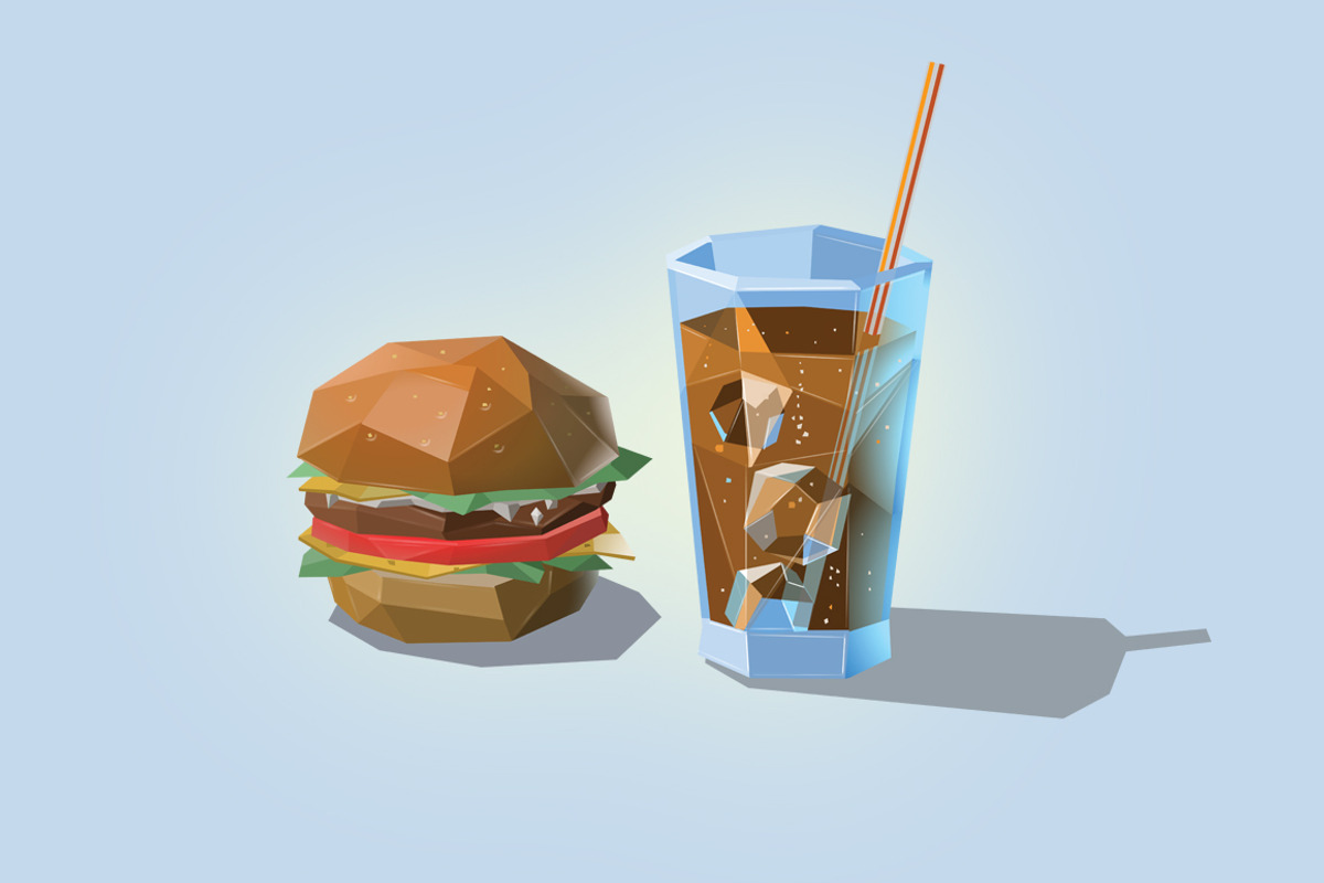 Vector set of food icons, an Icon by lemonoff (Photo 3 of 6)