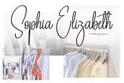Angelina Signature | Script Font, a Handwritten Font by Scratchones (Thumbnail 4 of 8)