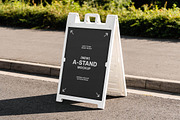 Outdoor A-Stand Mockup, a Product Mockup by Design Squad (Thumbnail 4 of 4)