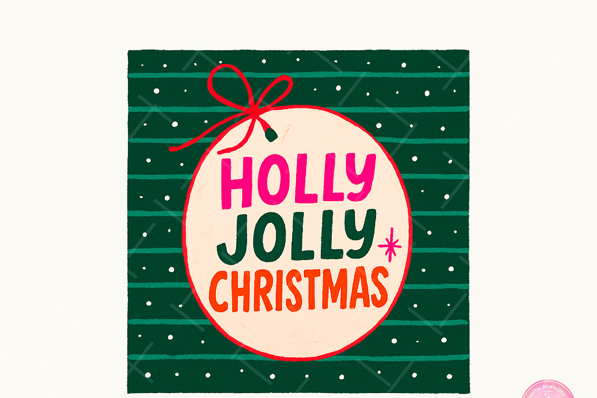 Christmas Quote PNG Bundle, an Illustration by CreationArt (Photo 13 of 20)