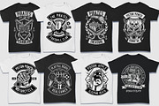 200 Vector Tshirt Designs ( B/W ), an Education Illustration by roach_graphic (Thumbnail 18 of 27)