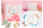 Watercolor Kids Toys & Clothes, an Object Illustration by MayaNavits (Thumbnail 14 of 17)