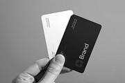 Modern Business Card Mckup Set, a Product Mockup by graphypix (Thumbnail 4 of 4)