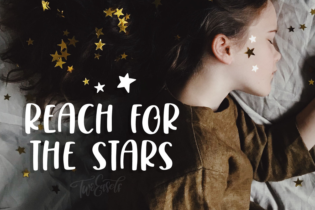 Midnight Moon Font and Symbols preview 2