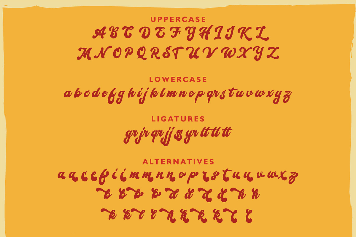 Karolin - Retro Font preview 6