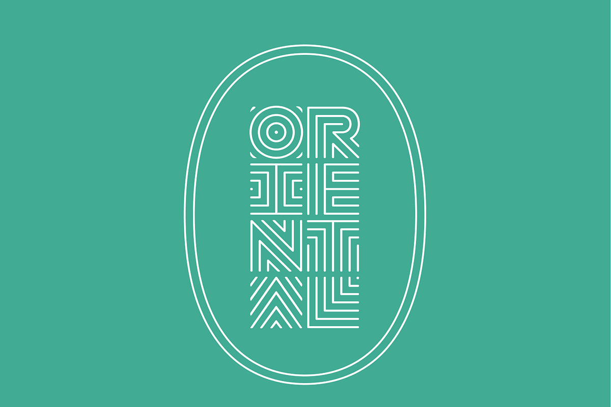 Shoots | Asian Display Font, a Font by Inlay Studio (Photo 5 of 8)