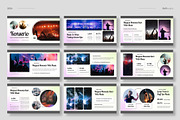Musical Concert Keynote Template, a Presentation Template by fluffstudio (Thumbnail 2 of 4)