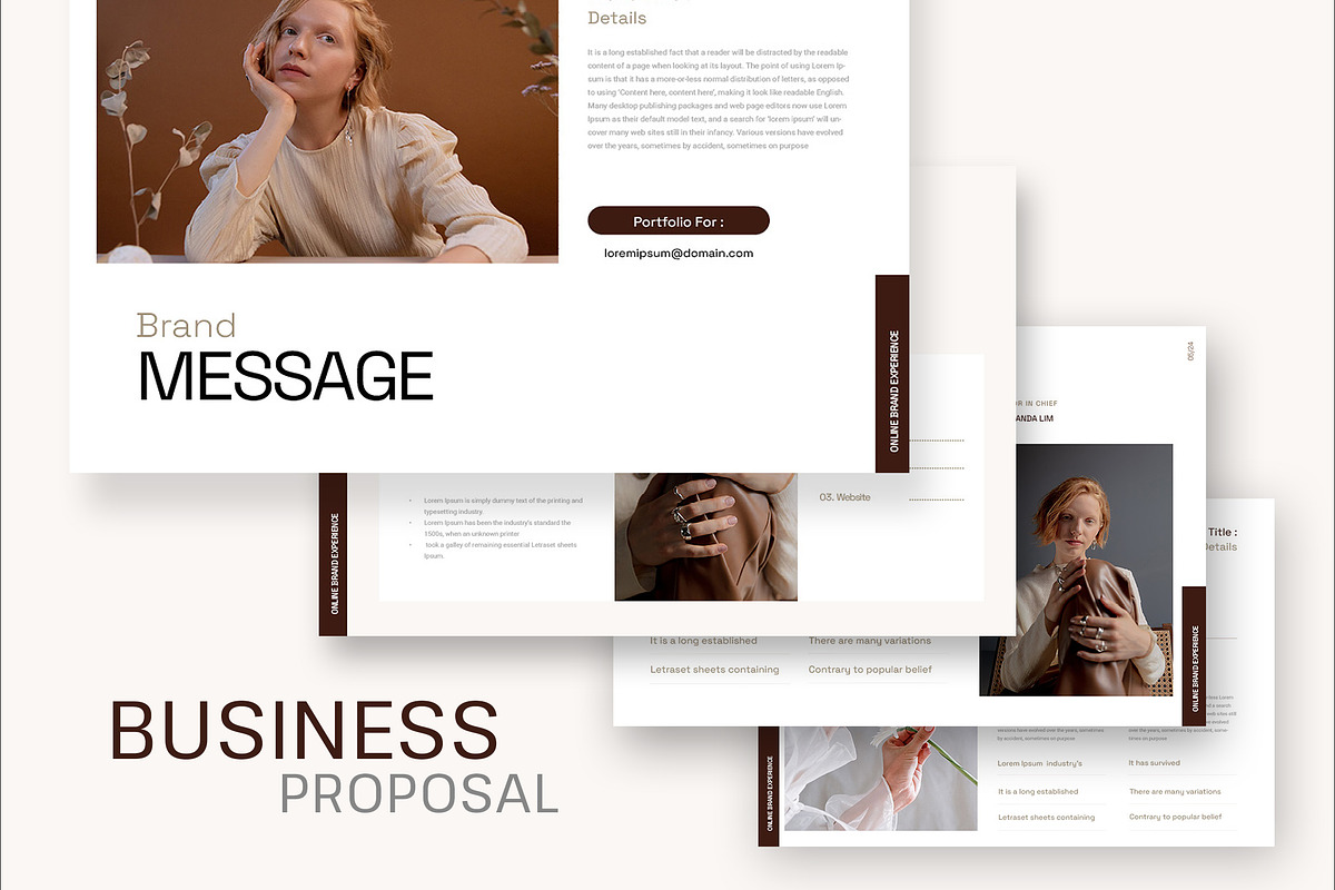 Business Brand Proposal Template, a Magazine Template by TMint Play (Photo 2 of 6)