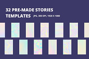 Holographic Marbling Backgrounds, a Texture Graphic by Kat Anti (Thumbnail 7 of 8)