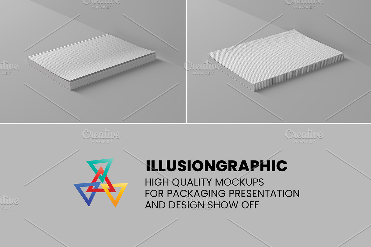 A4 Softcover Book Mockup - 10 views, a Books & Magazine Mockup by Illusiongraphic (Photo 25 of 25)